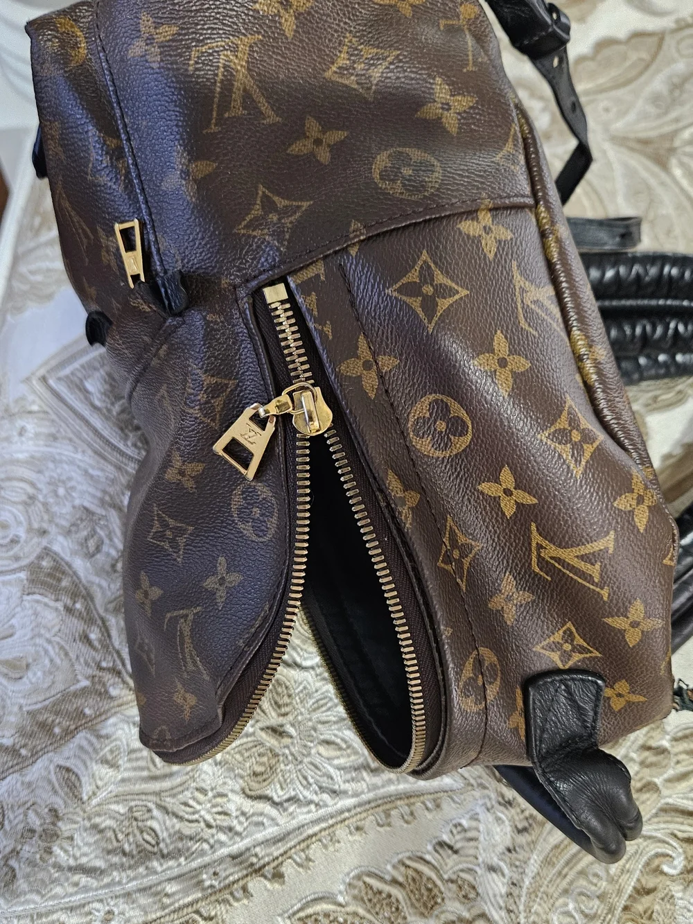 Louis Vuitton Brown Monogram Mini Backpack